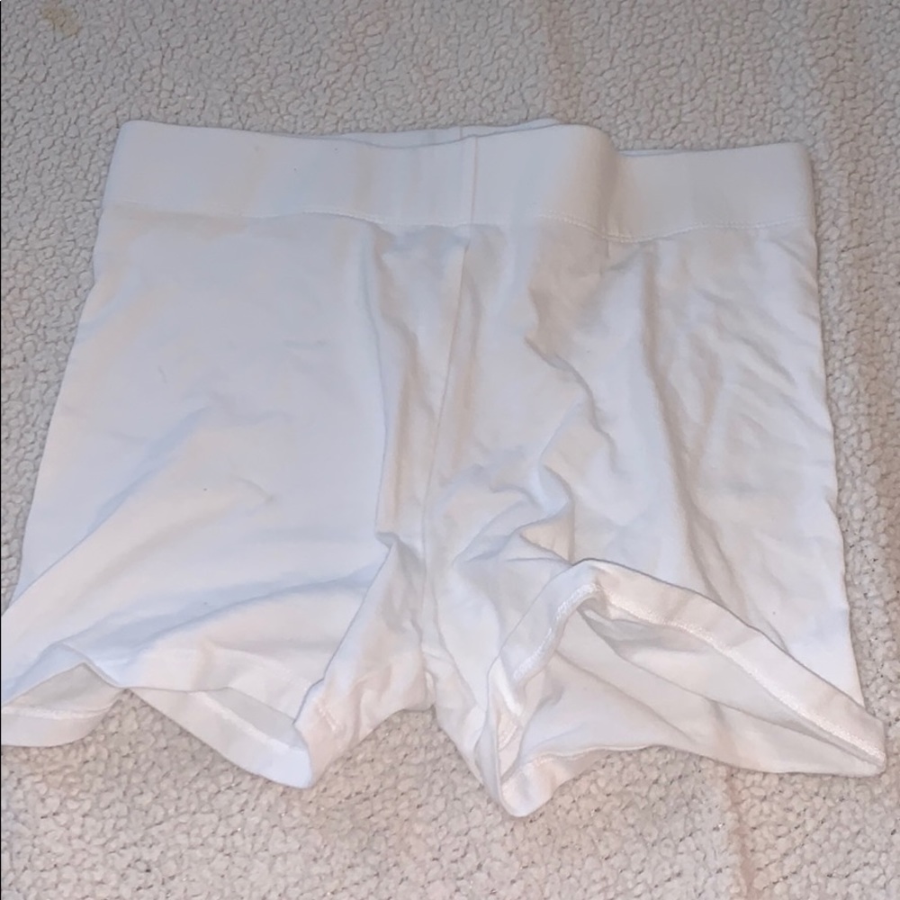 White shorts